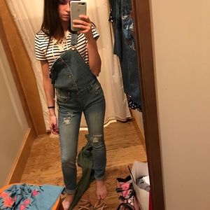 Jean overalls!